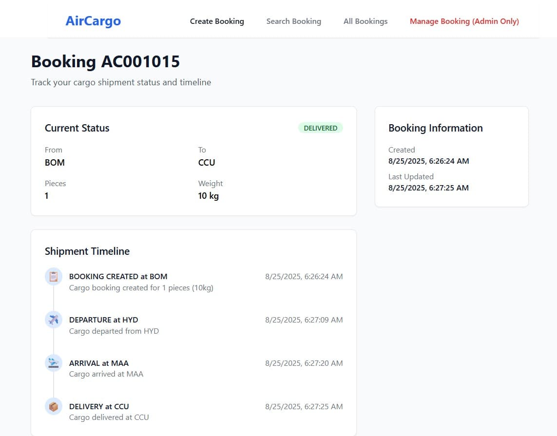 Air Cargo